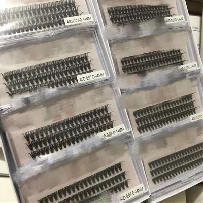 Mæli með þér Diy Lash 40D Cluster Lash