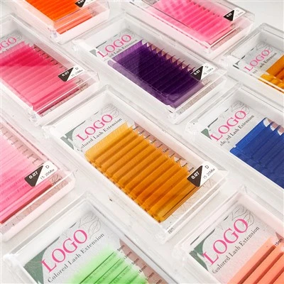Litaðar Volume Lash Extensions